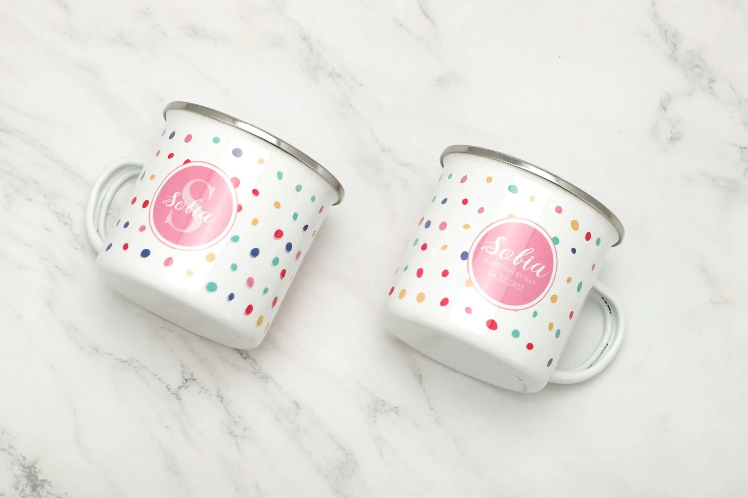 Enamel 12oz Photo Mug + Gift box - Image 7