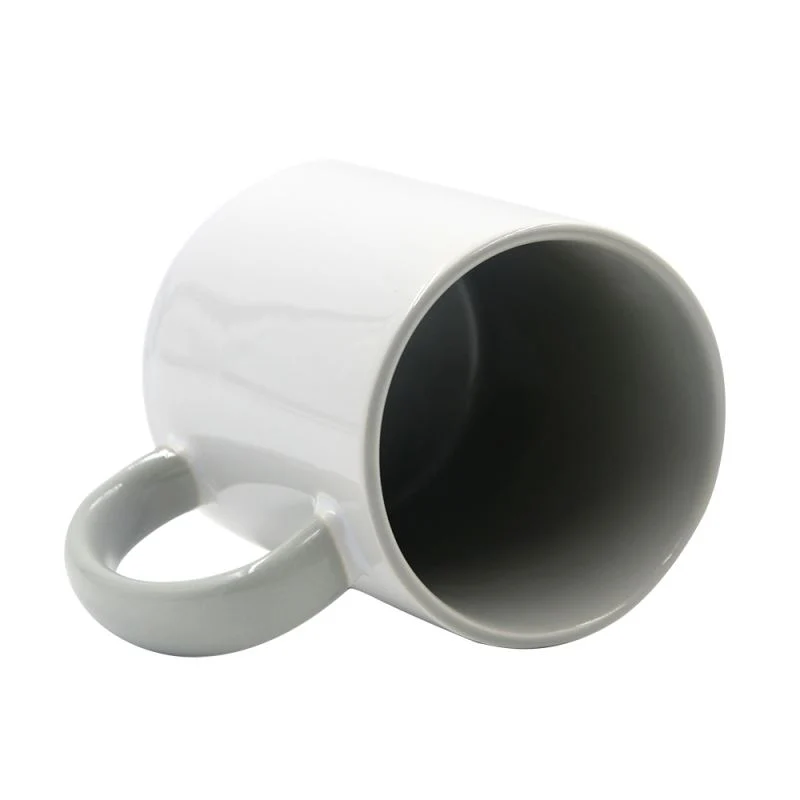 11oz Grey Coloured inner mug and handle + mug box - Image 3