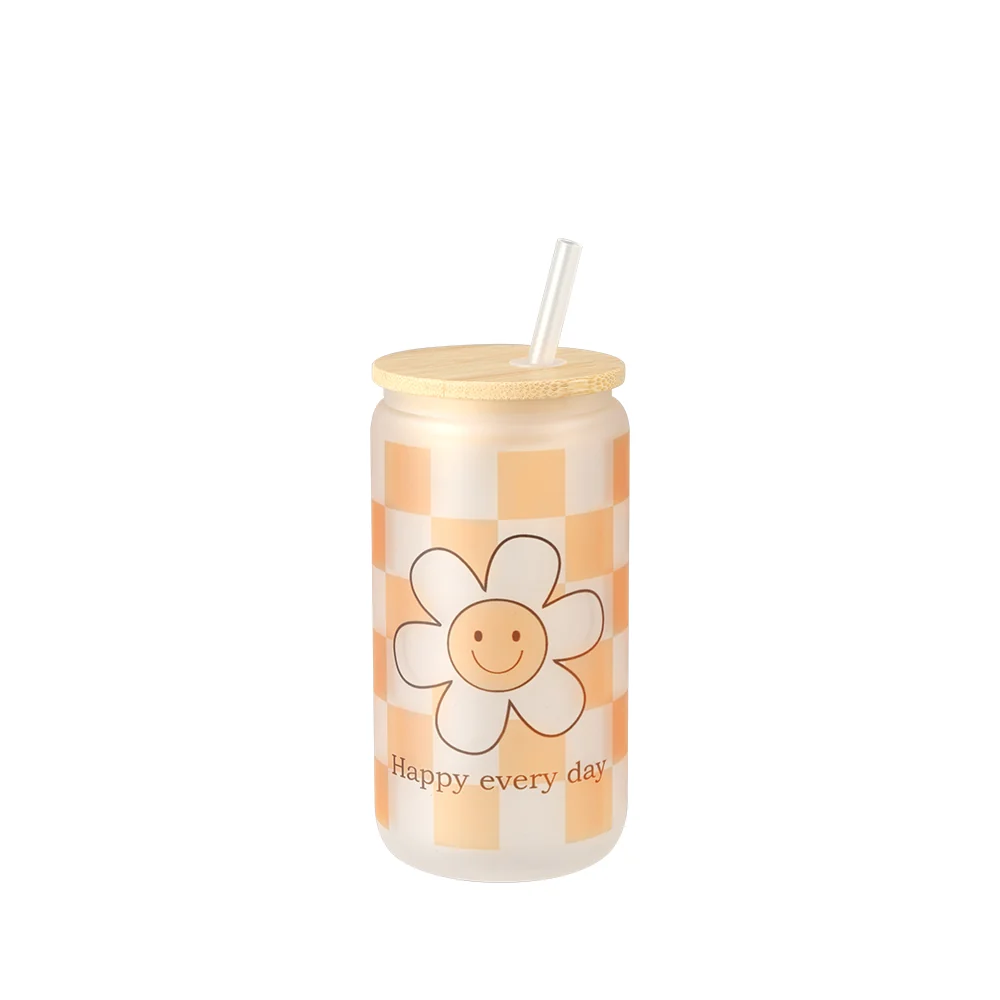 12OZ Double wall Glass Tumbler - Matt - Image 5