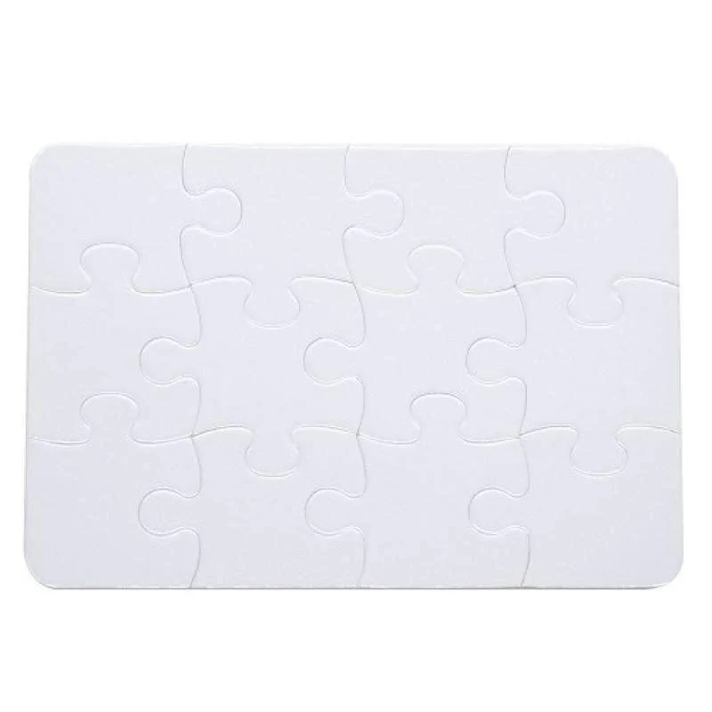 12pcs - Cardboard Jigsaw Puzzle - 24 x 19 cm - Image 3