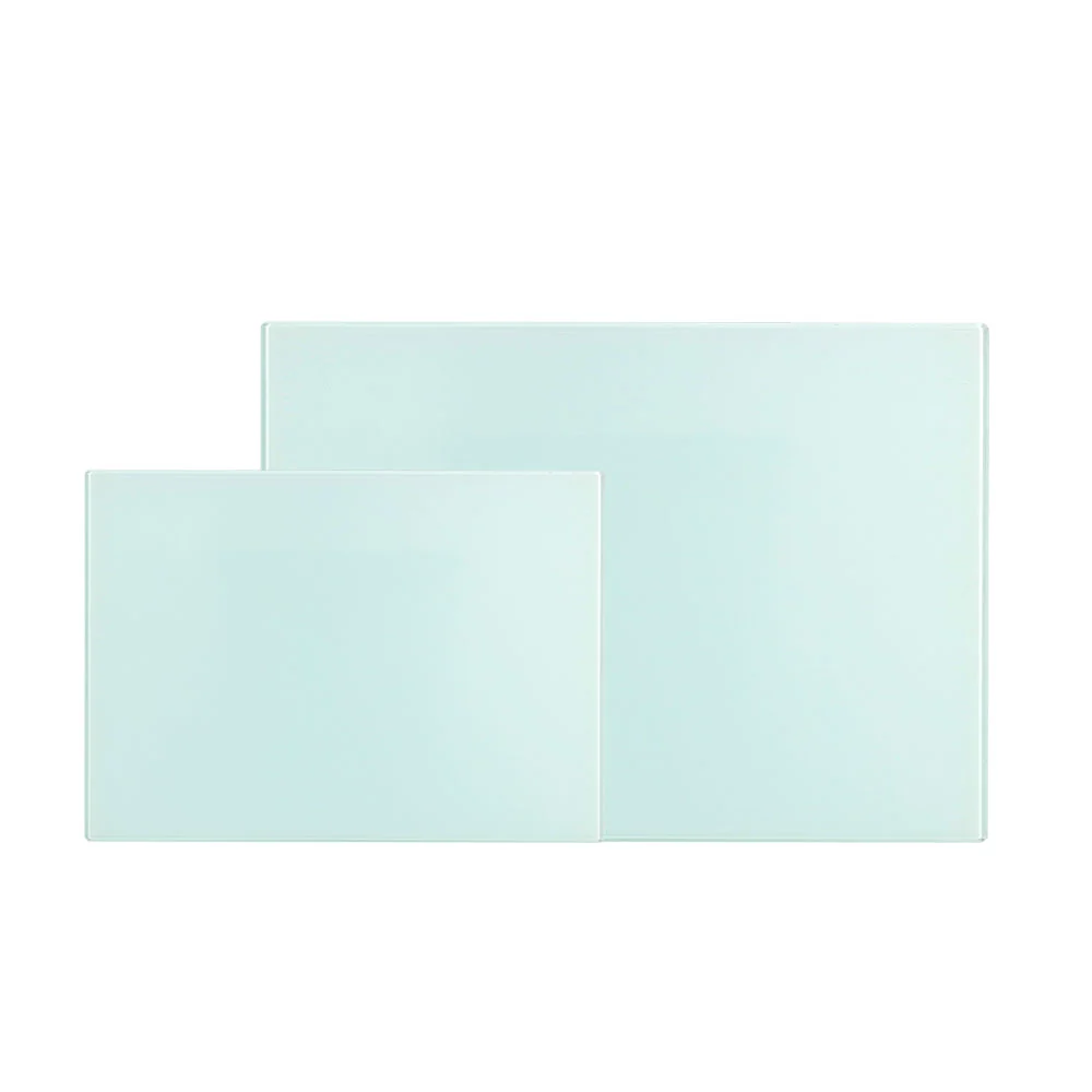 8 x 11 Inch Toughened Glass Chopping Board - Plain finish - Small - Image 6