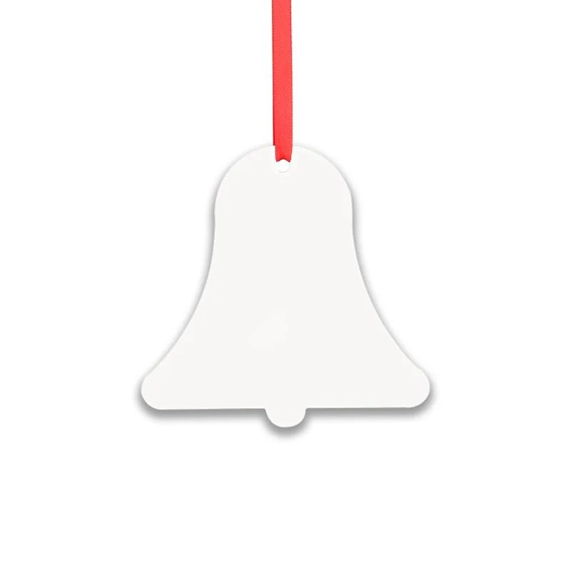 Aluminium Xmas Decoration - Double Sided - Bell - Image 2