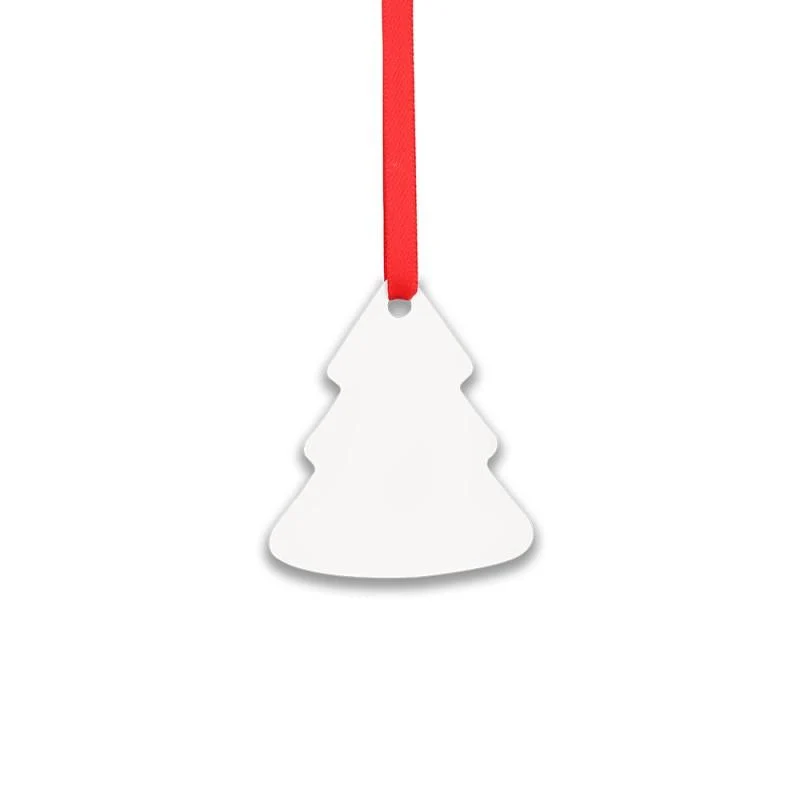 Aluminium Xmas Decoration - Double Sided - Tree - Image 2