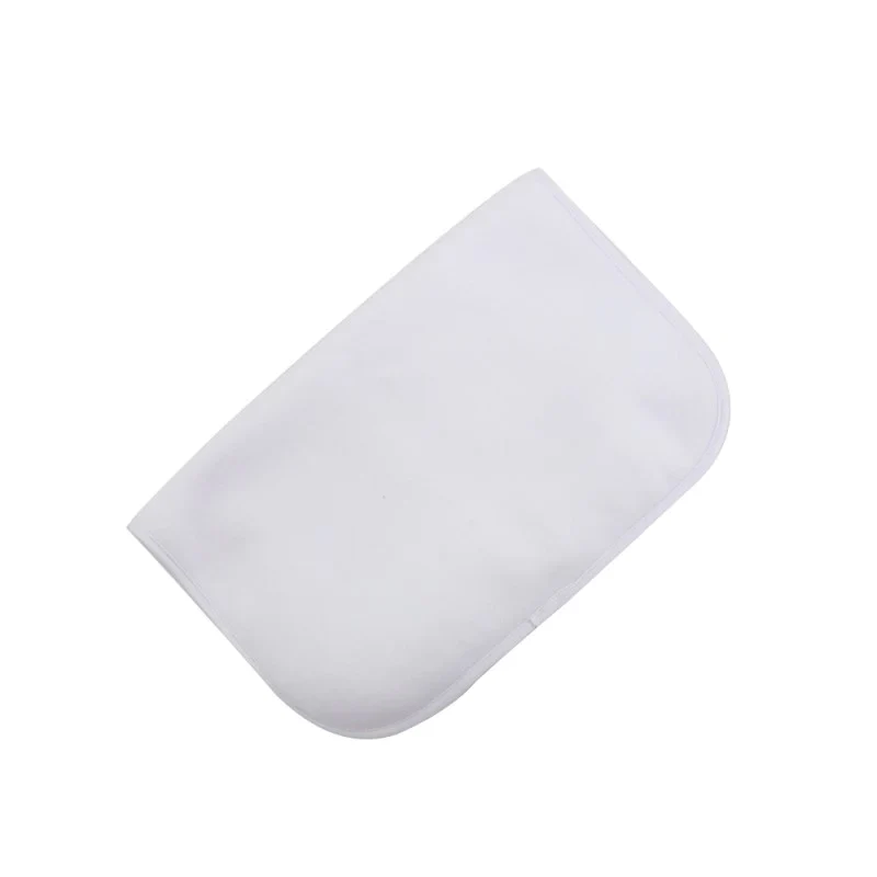 Baby Blanket Fleece - White - 29 x 39 Inch - Image 3