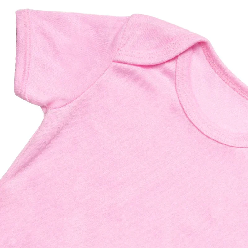 Baby Grow Sublimation Blanks-Pink-M Size - Image 6