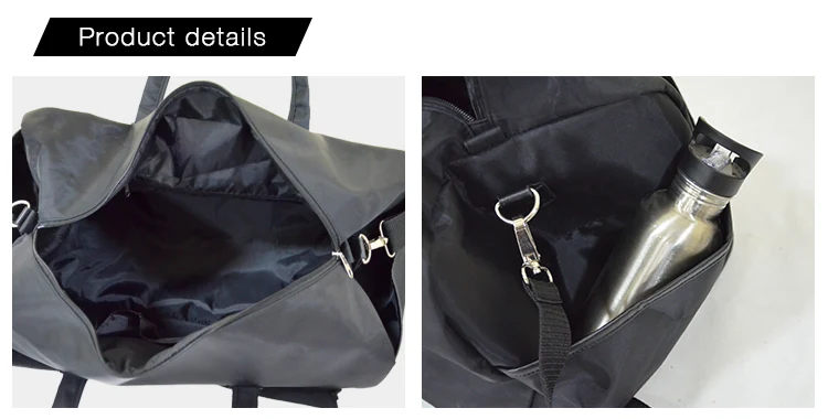 Black Gym Bag - Image 8