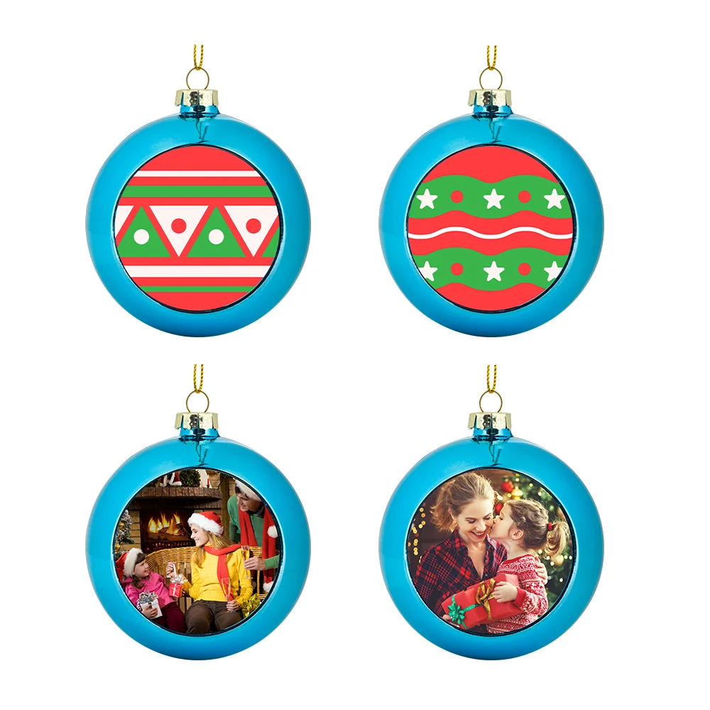 Christmas bauble - Blue - Image 4