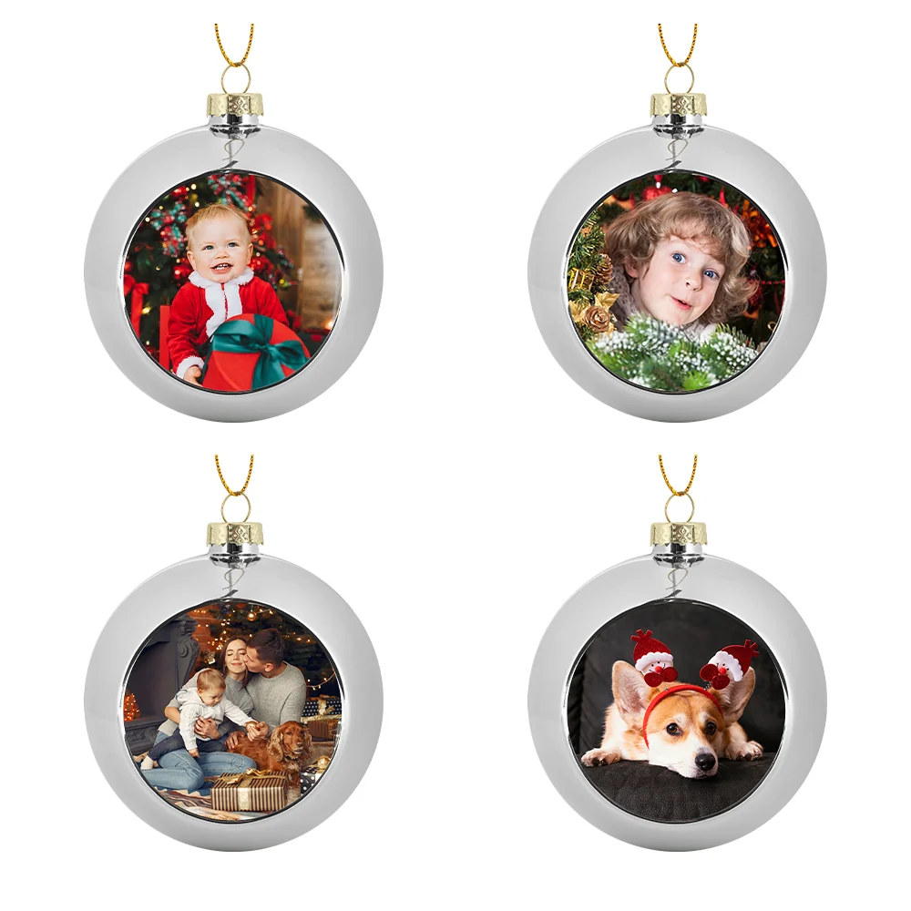 Christmas bauble - Silver - Image 4