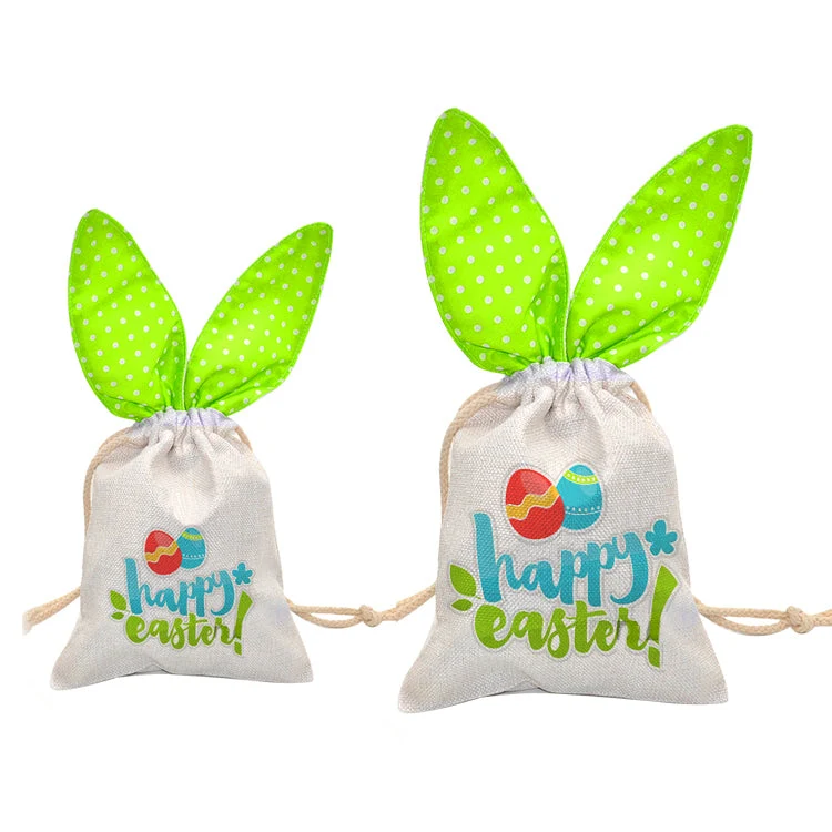 Easter Draw String - Green - Large - 42 x 20 cm - Image 2
