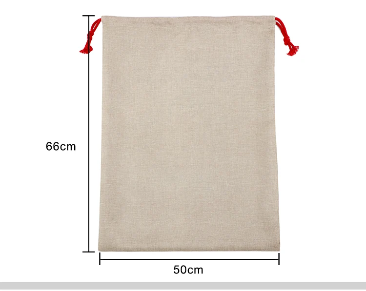 Faux Burlap Sack - 50 x 66 cm - Image 5