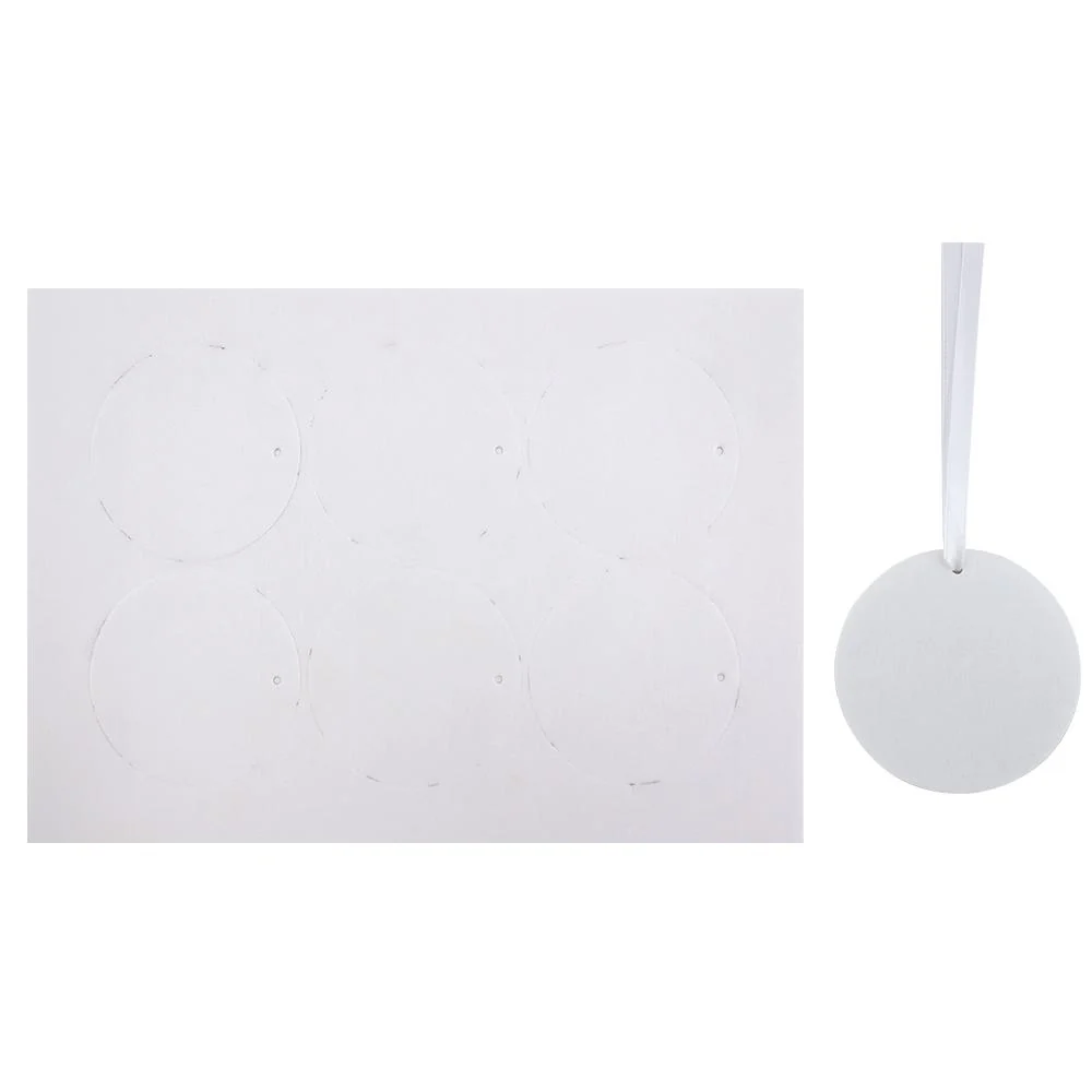Felt Air Freshener - Round - Sheet of 6 - Image 3