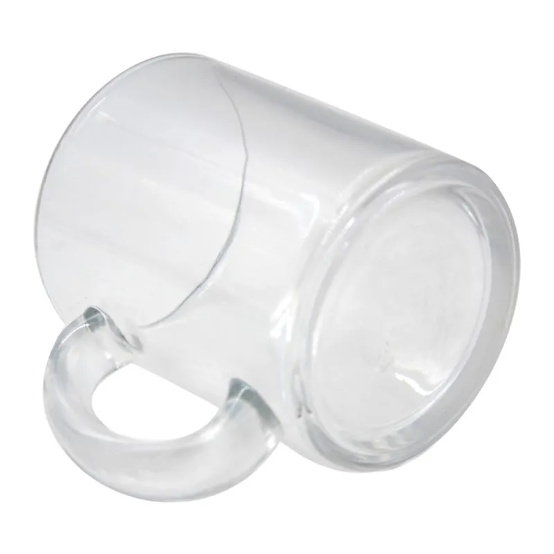 10oz Clear Glass Mug - Image 3