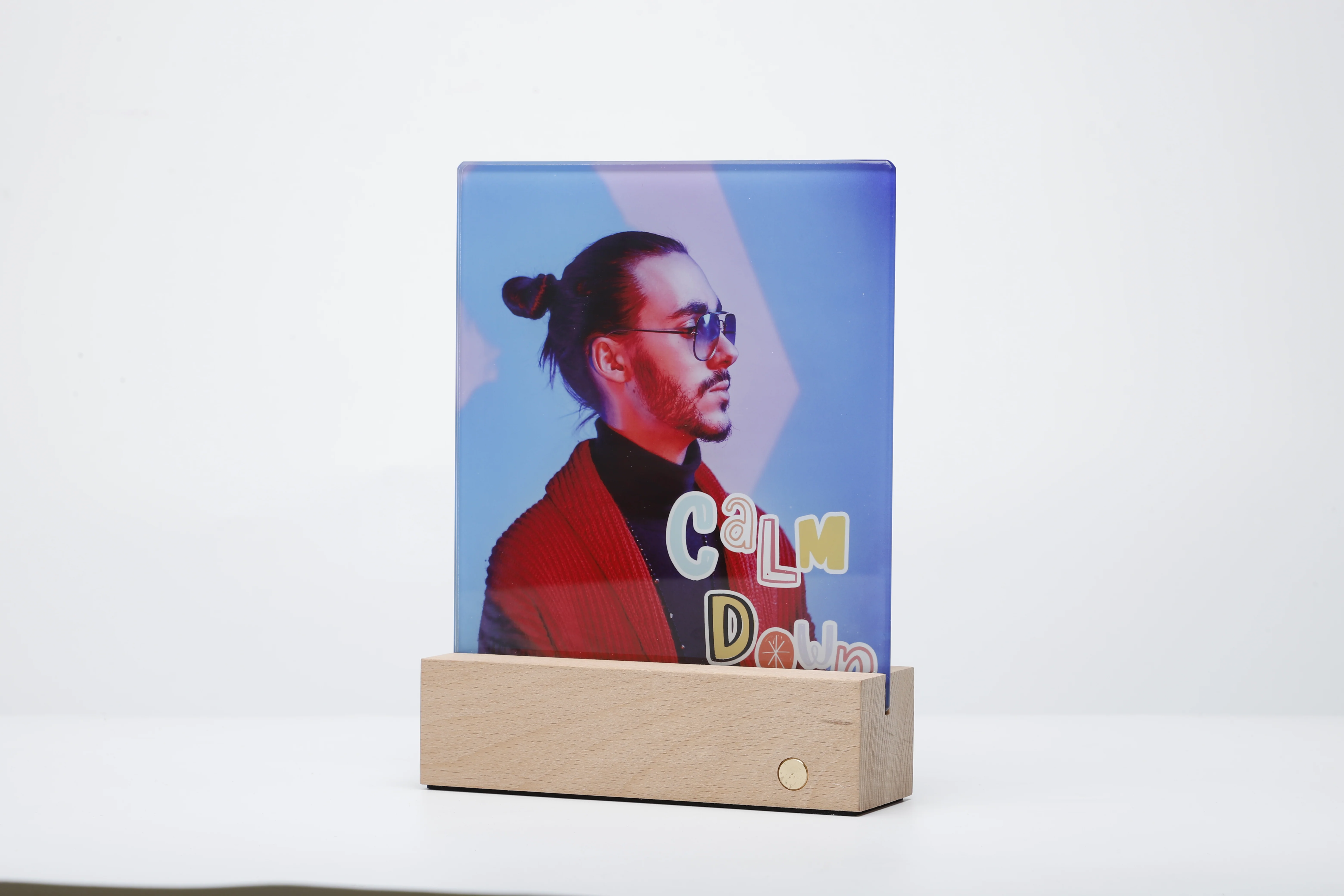 Glass Photo panel with LED Base - Image 9