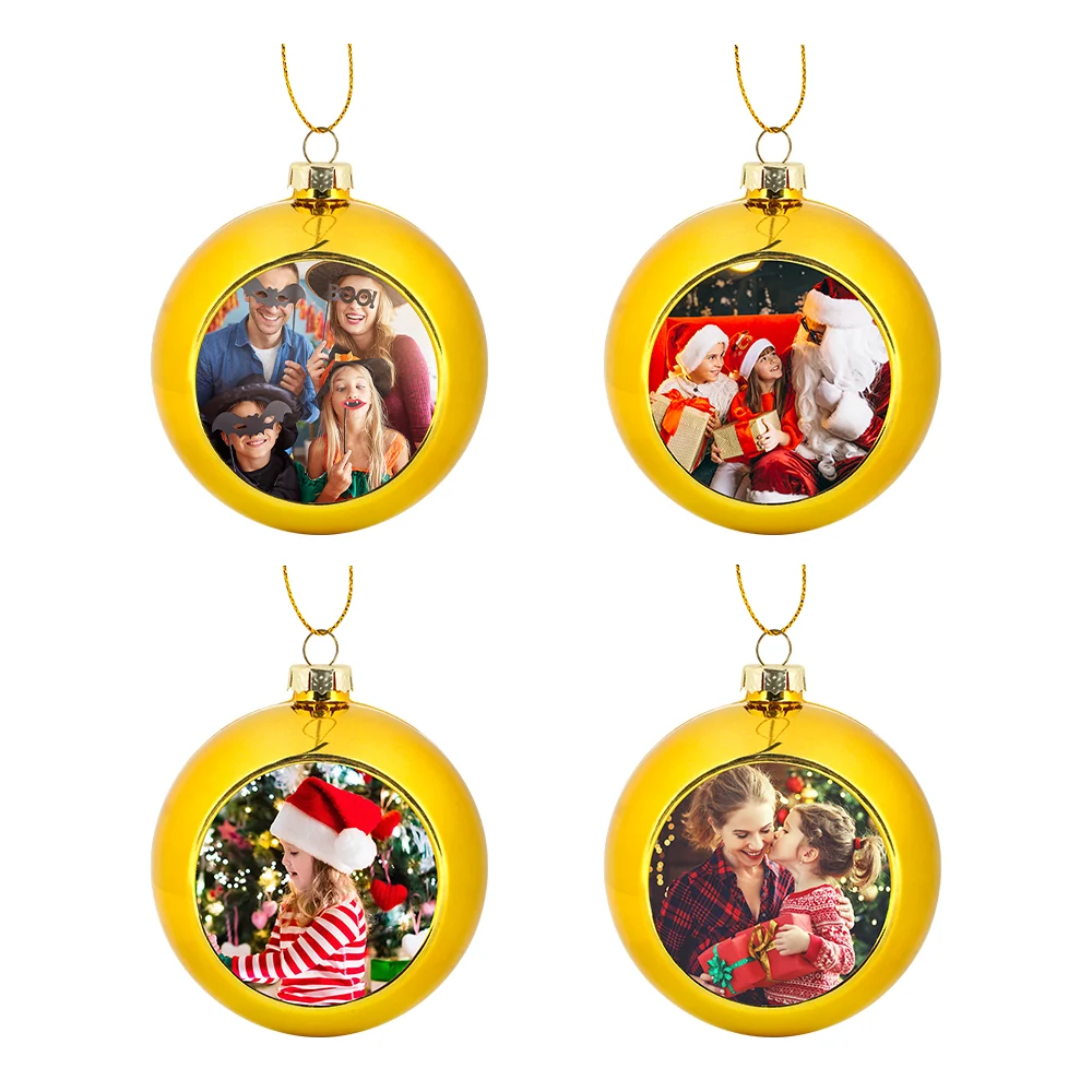 Christmas bauble - Gold - Image 4