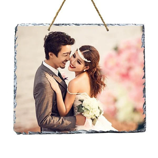 Hanging Photo Rock Slate 25cm x 30cm - Glossy - Image 2