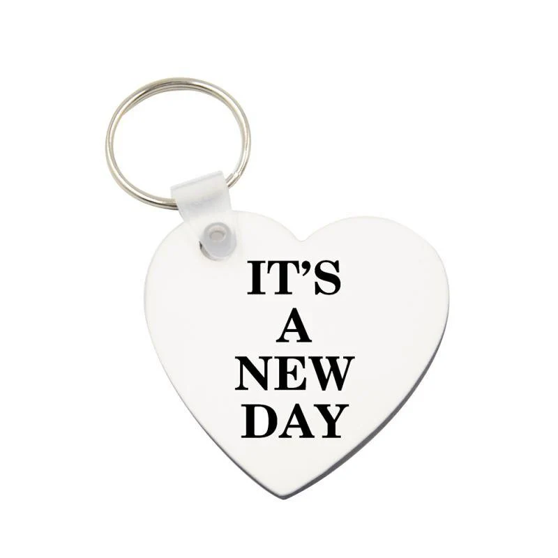 Heart MDF Keyring - Double side - Image 3