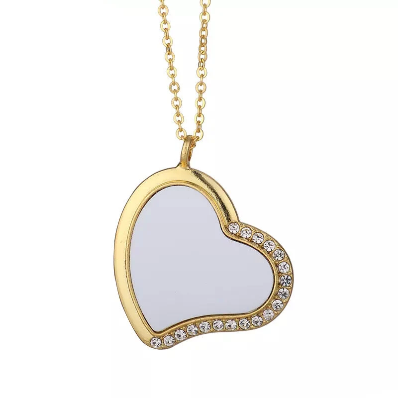 Heart Necklace - Gold - Image 3