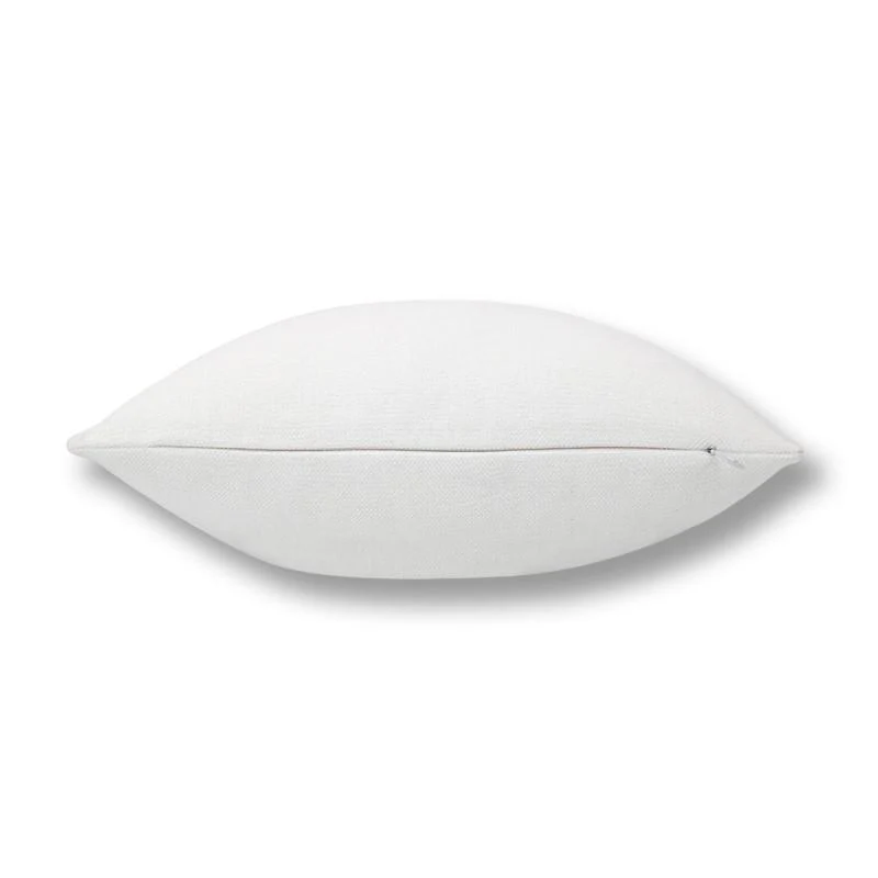 Linen Cushion Cover White 30 x 30 - Image 4