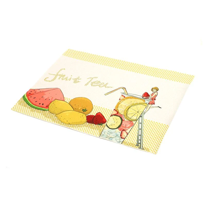 Linen Dual Layer Placemat - 20 x 28 cm - Image 3