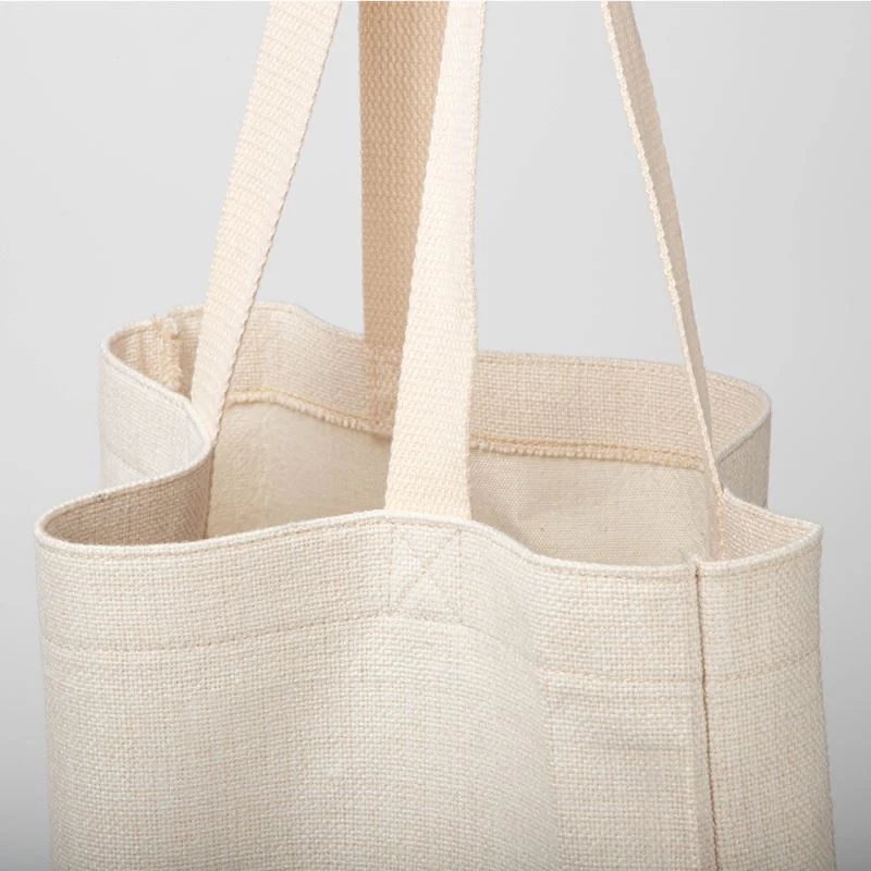 Linen tote bag - 48 x 38cm - Image 5