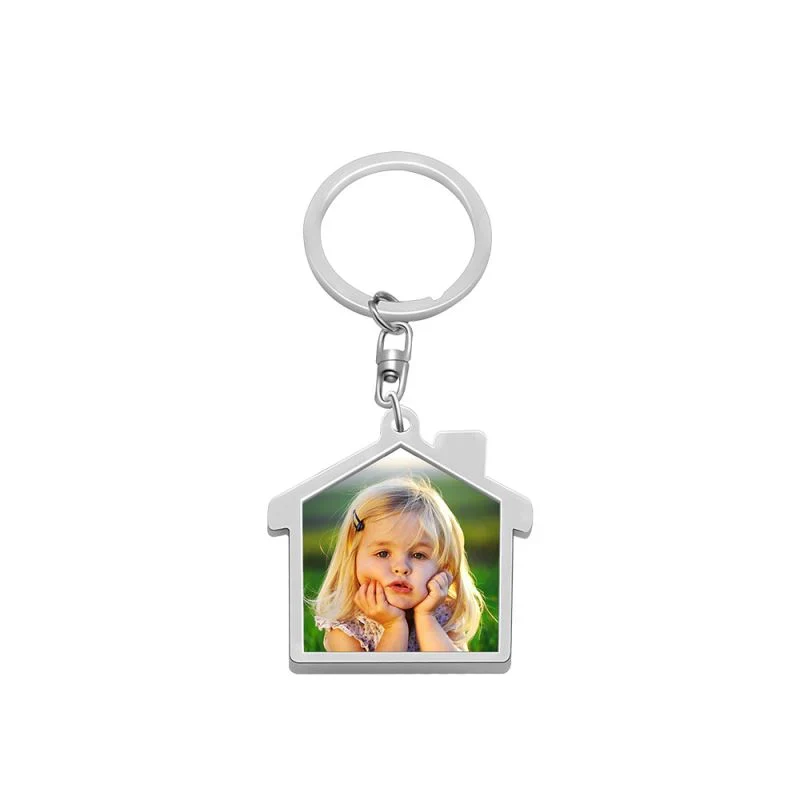 Metal Sublimation Keychain - House Shape - Image 3