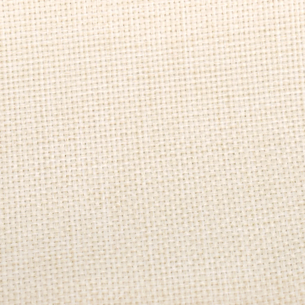 Natural Linen Cosmetic Bag With Black Base 18.5 x 24 - Image 3
