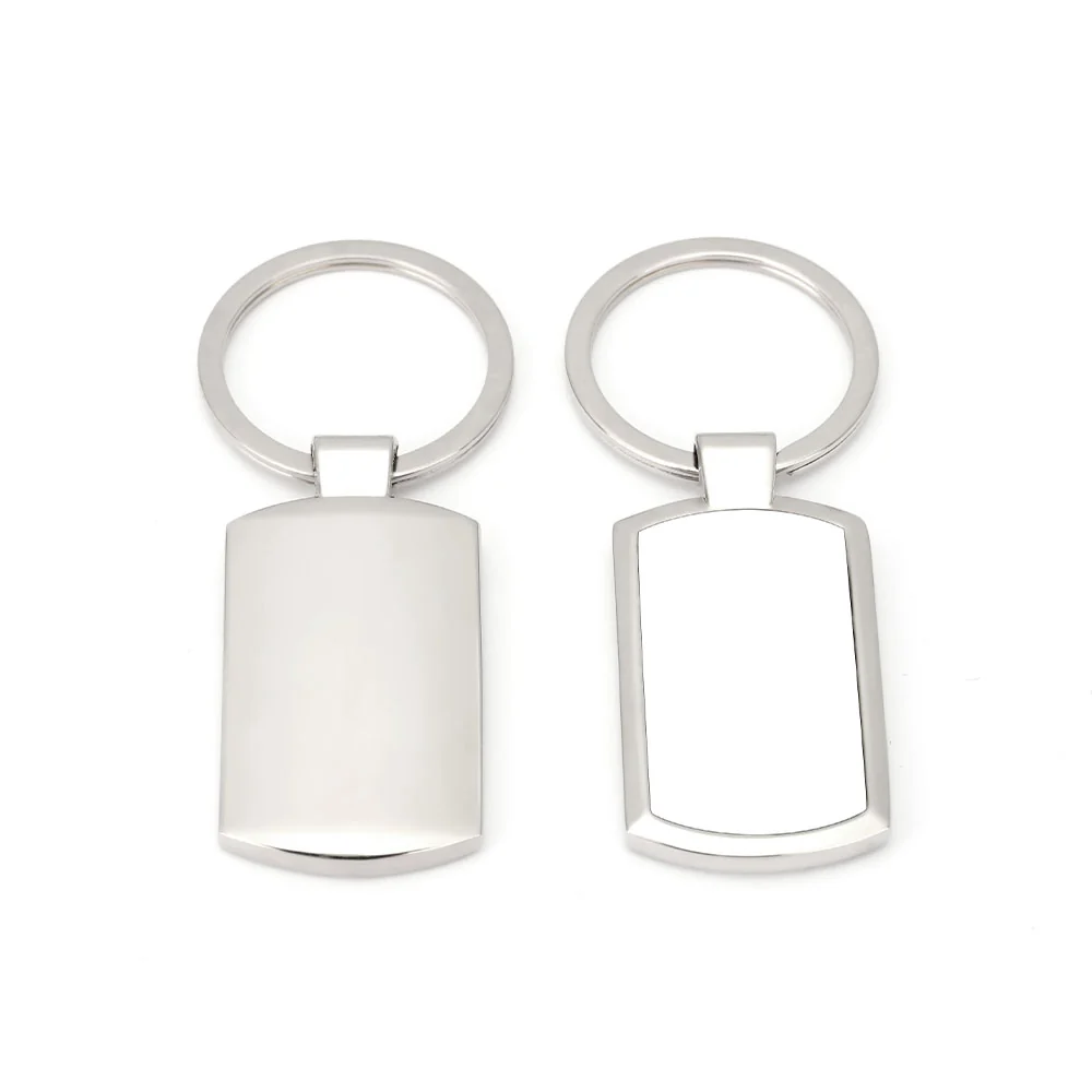 Oblong Metal Keyring - Image 3