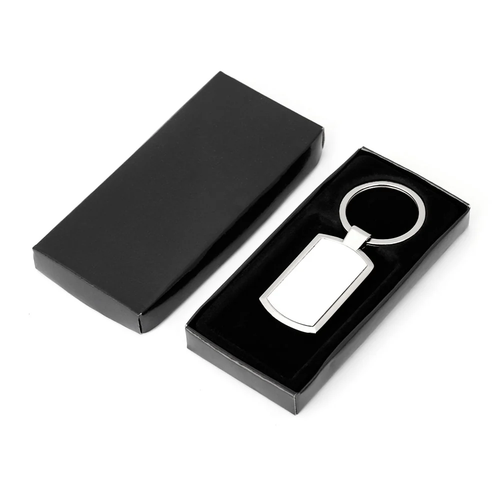 Oblong Metal Keyring - Image 4
