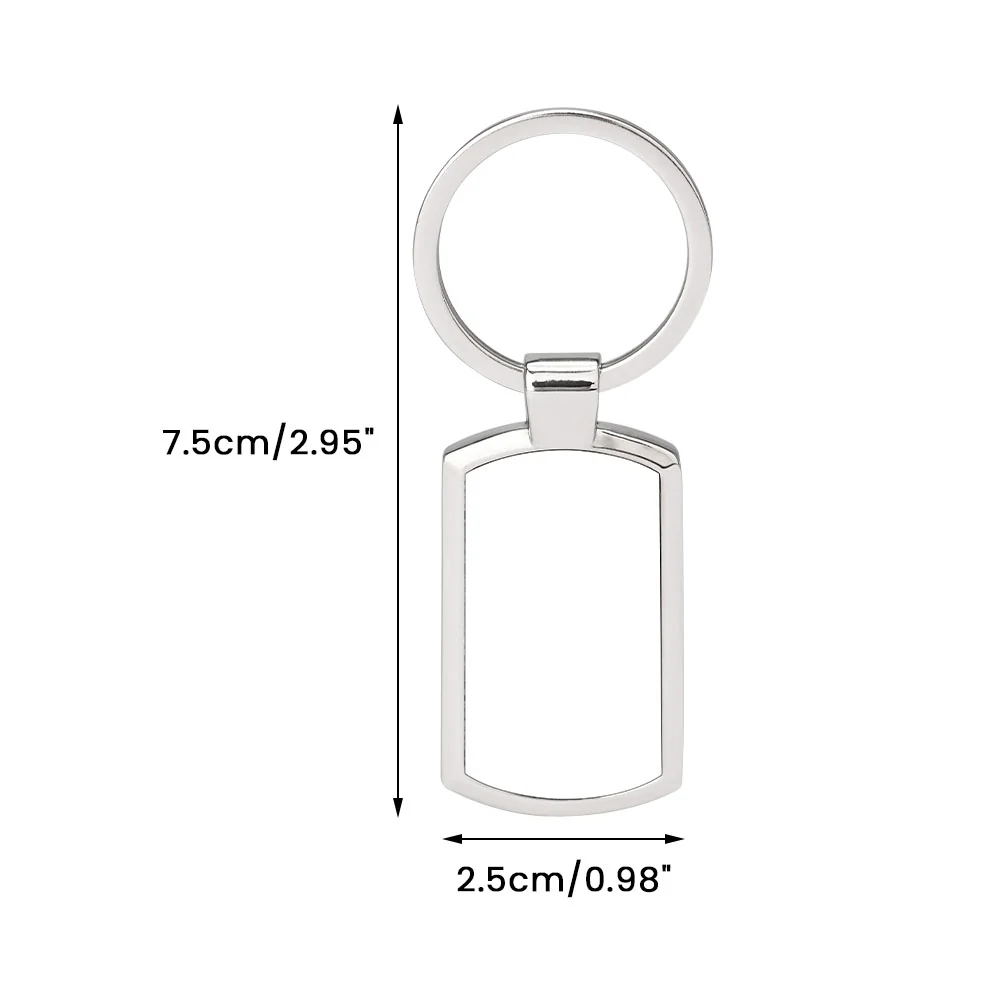 Oblong Metal Keyring - Image 6