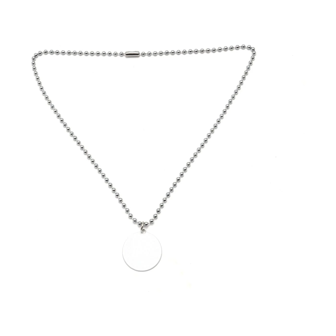 Pendant Necklace - Round - Image 2