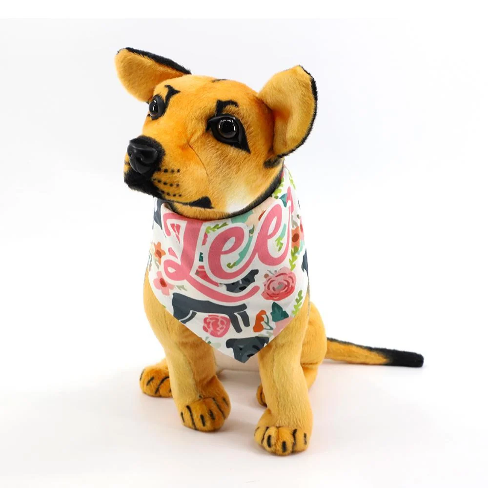 Pet Bandana 28.5 x 8.5 Inches - White - Image 2