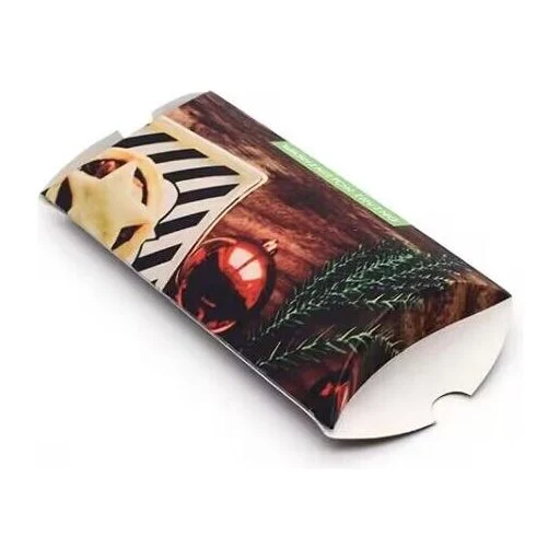 Pillow Box Presentation Box With Ribbon - 16 x 8.5 x 3 cm - Image 3