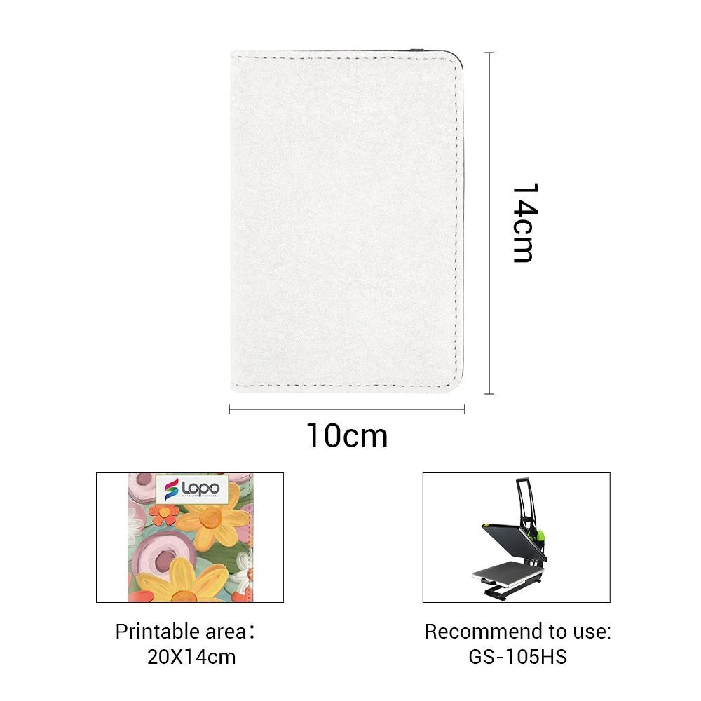 Poly PU Passport Cover - White - Image 3