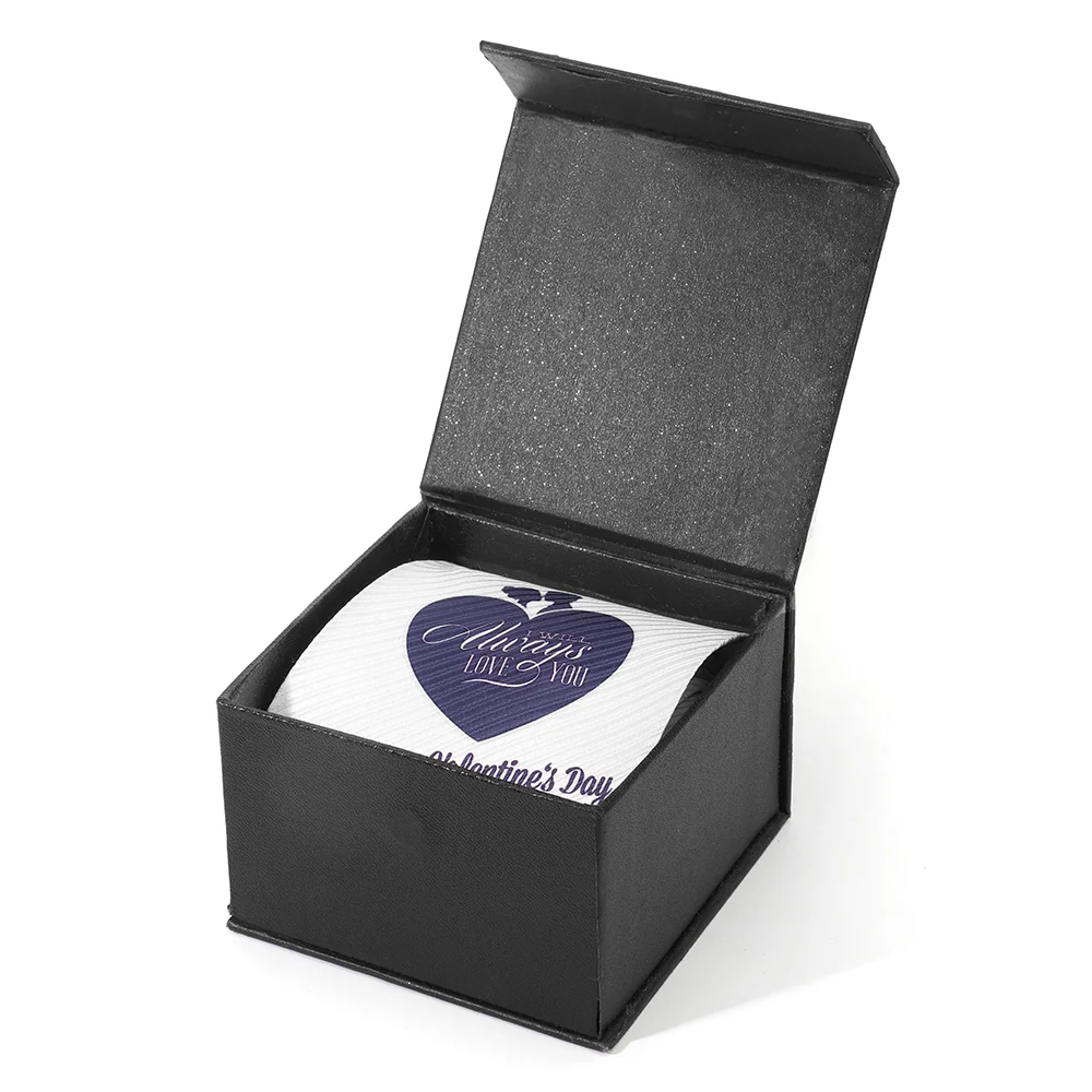 Premium Mens White Tie with gift box - Image 10