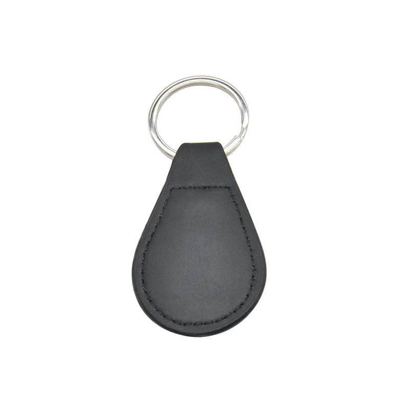 PU Round Metal Keyring - Image 3