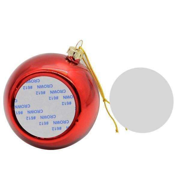 Christmas bauble - Red - Image 3