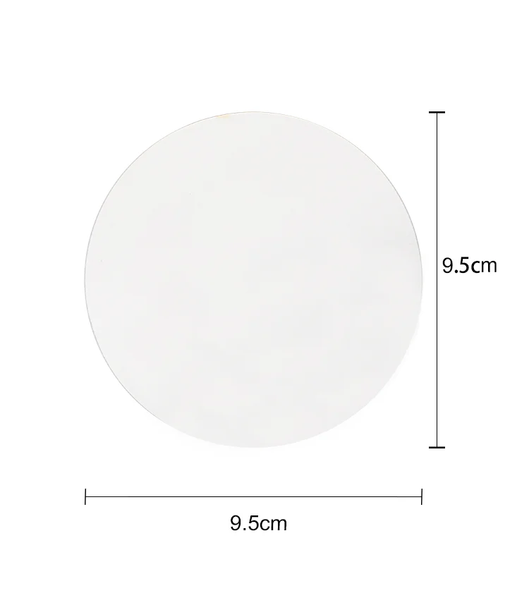 Round MDF Cork Backed Coaster - Image 4