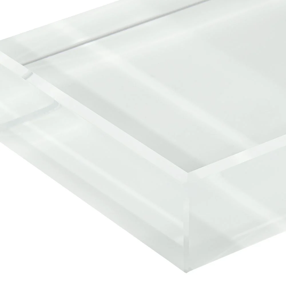 Small Crystal Block - Square Corners - 8 x 6 x 1.9 cm - Image 4