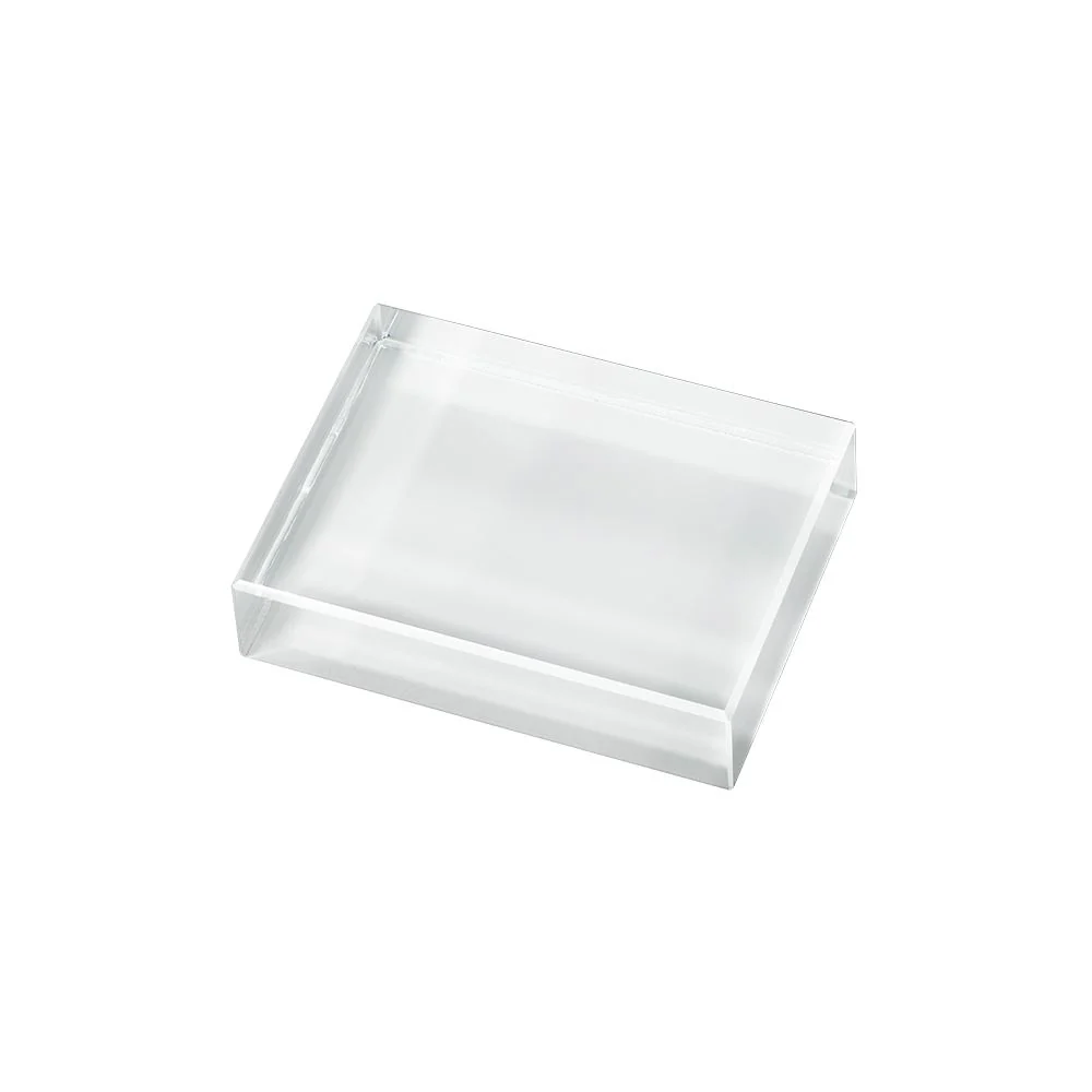 Small Crystal Block - Square Corners - 8 x 6 x 1.9 cm - Image 5