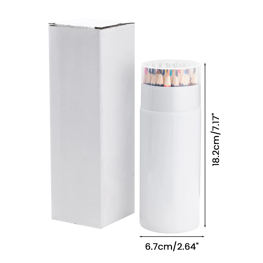 Sublimation Aluminium Bottle Colour Pen Set-48 Colours - Image 8