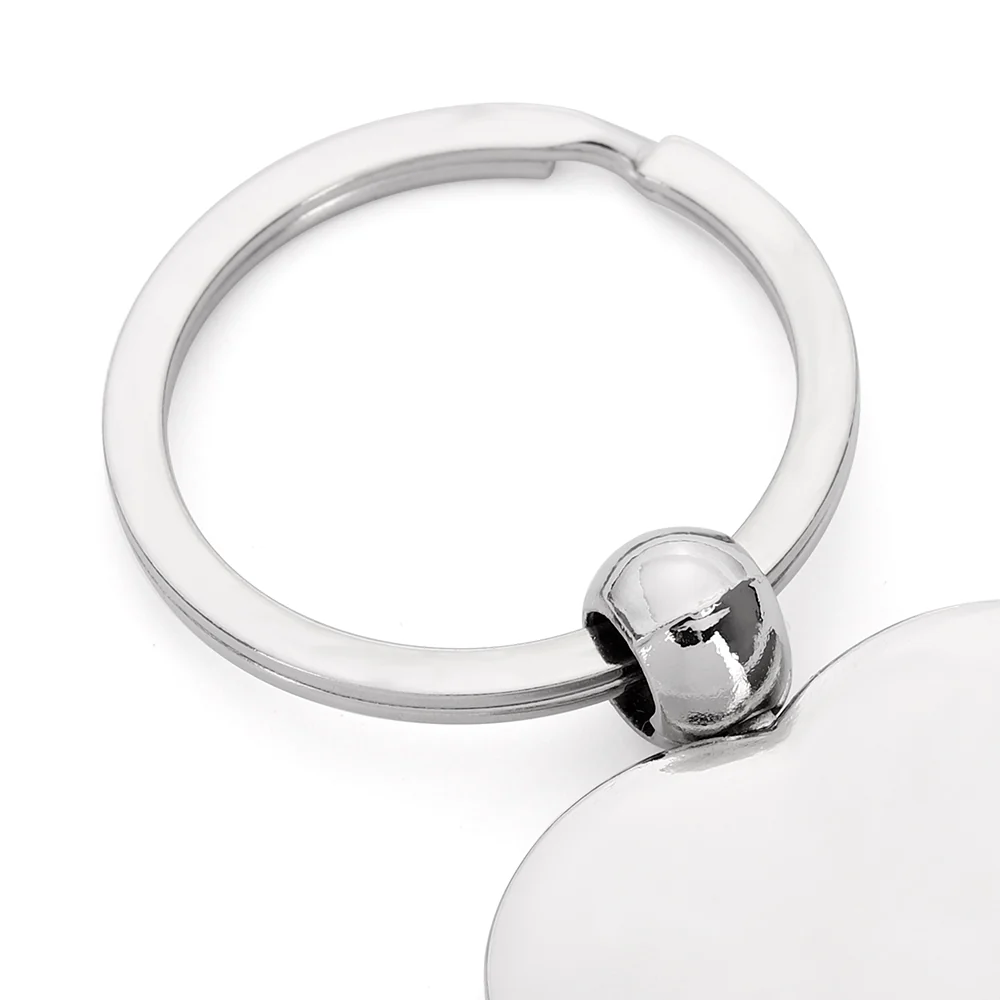 Love heart Metal Keyring - Image 5