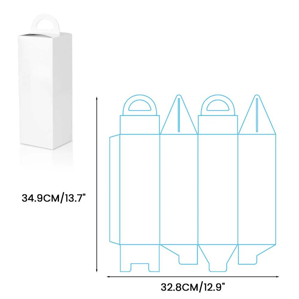 Sublimation Blanks Gift Box for 20oz Skinny Tumbler with handle-34.73x32.49cm - Image 5