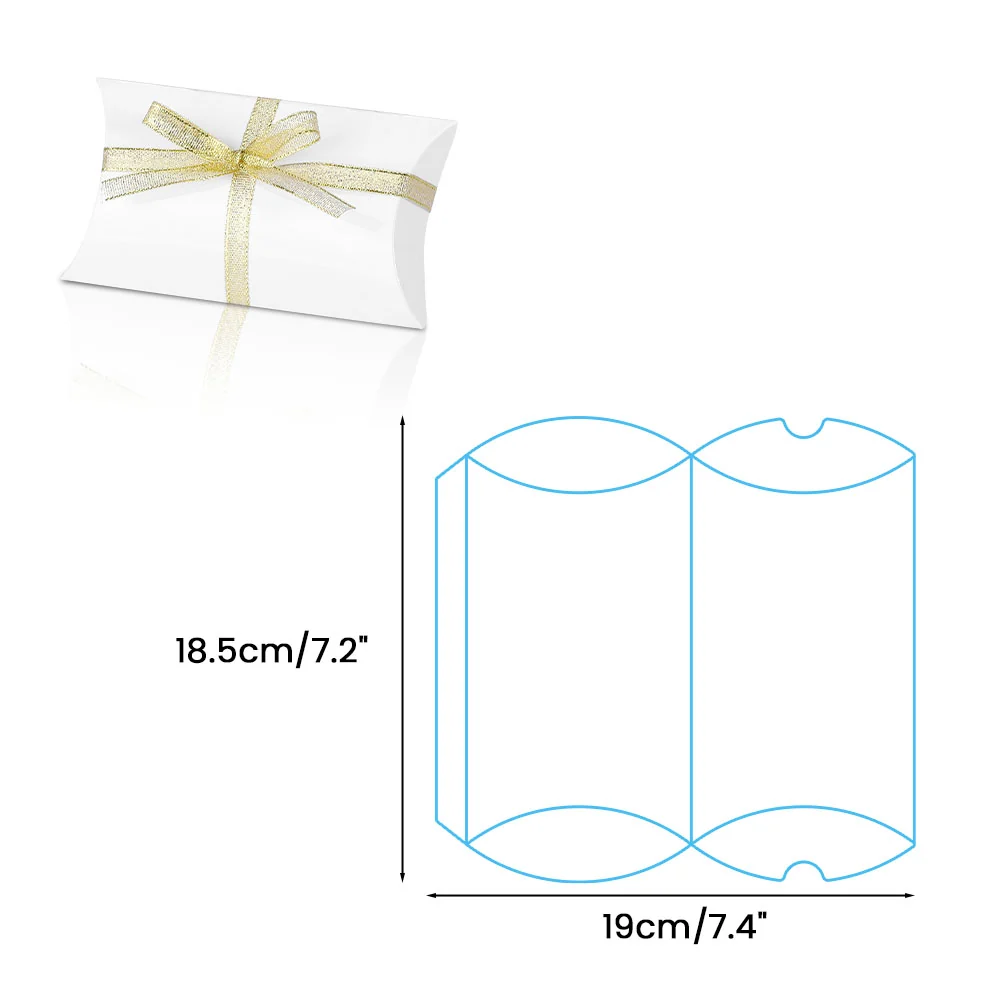 Sublimation Blanks Gift Box - Pillow Shape-19.12x18.5cm - Image 6