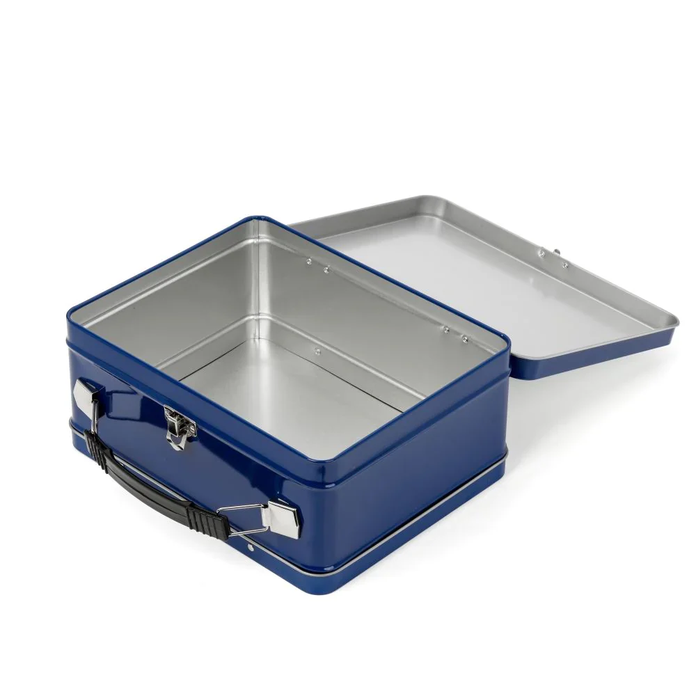 Metal Lunch Box - Blue - Image 3