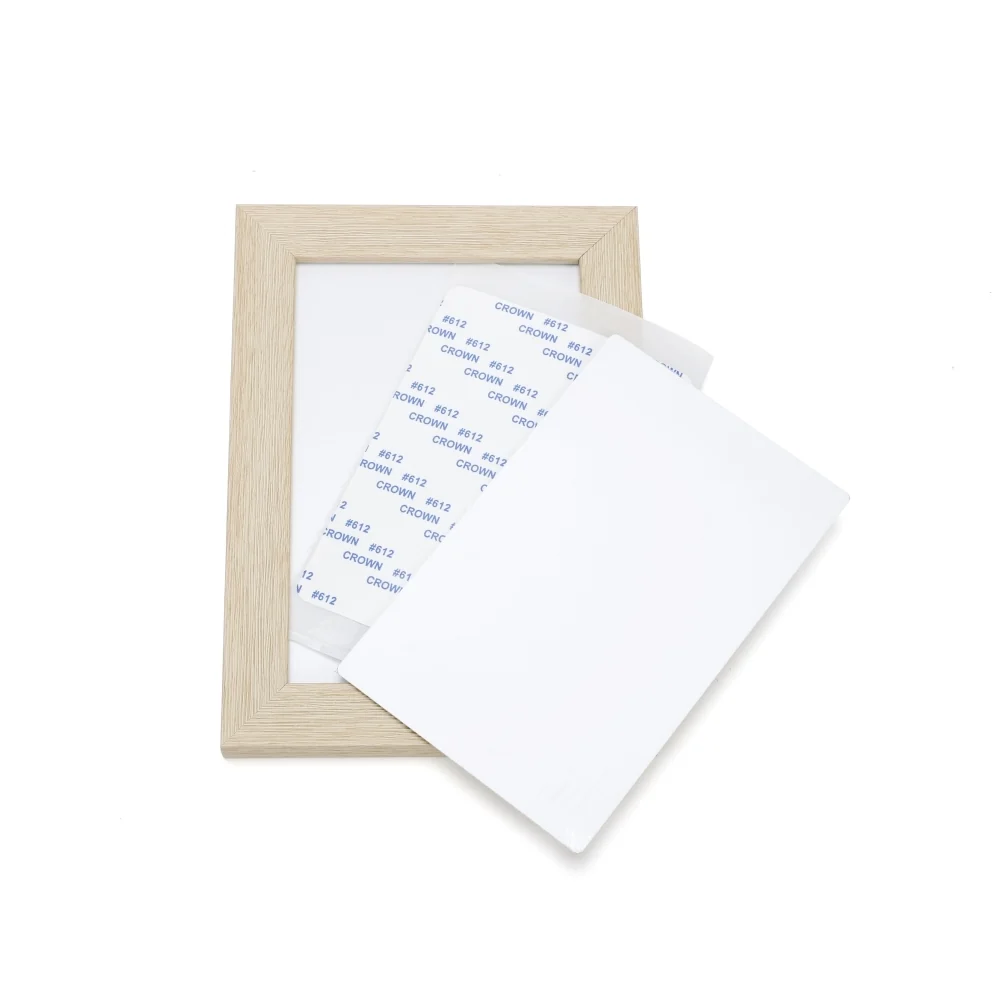 Sublimation Plastic Photo Panel With Aluminium Insert - 8" - Natural - Image 3