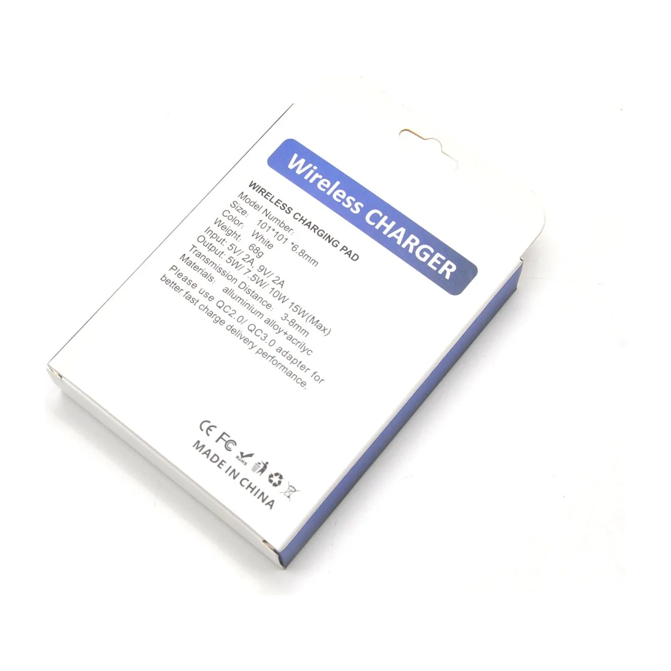 Sublimation Wireless Charger - Silver - Image 5