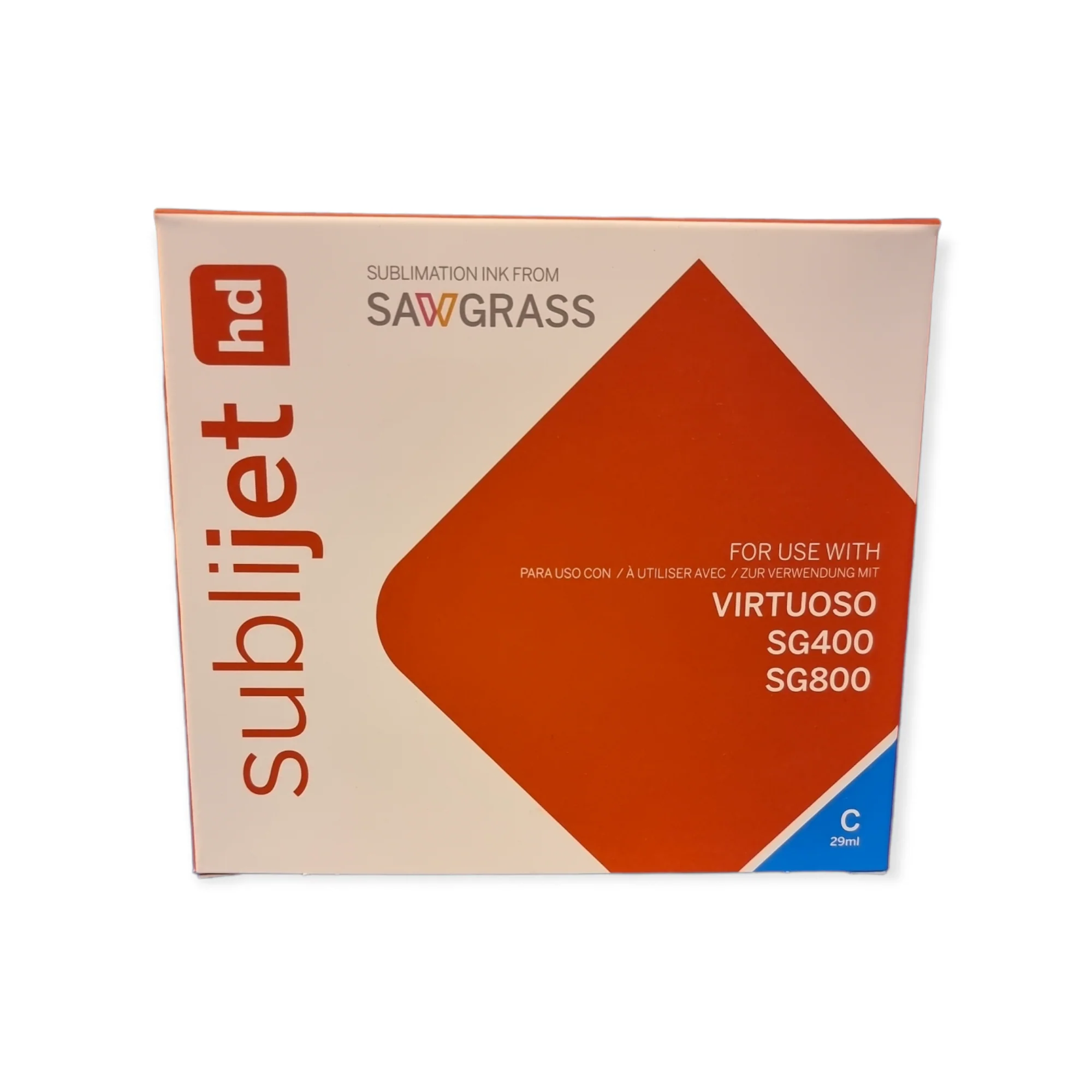 Virtuoso SG400 / SG800 Cartridge Cyan ( 29ml ) - Image 3