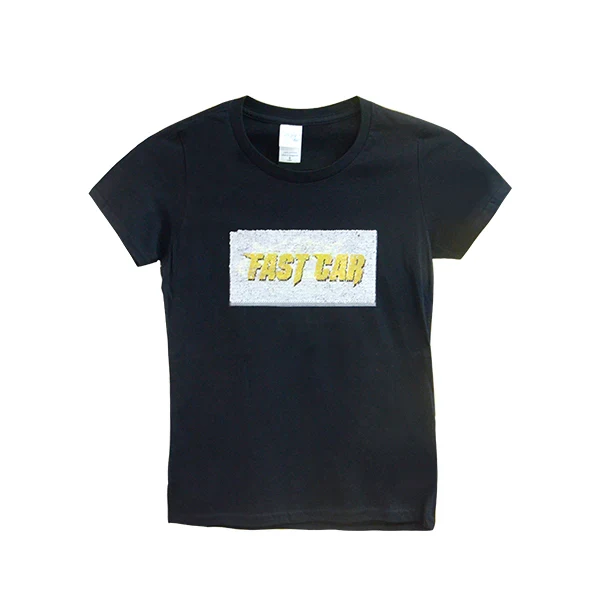 White Sequin Transfer Rectangle Shape - Image 2