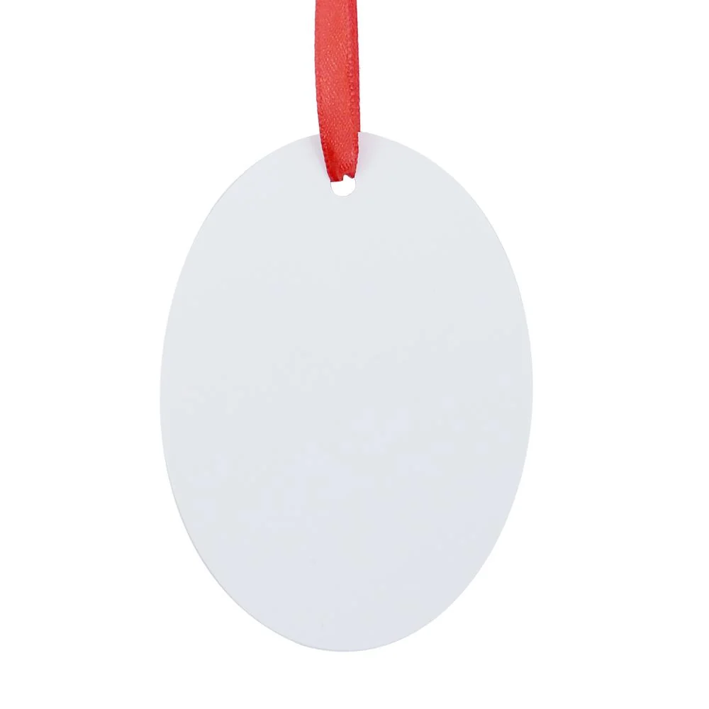 Xmas Plastic Decoration - Oval - Image 2