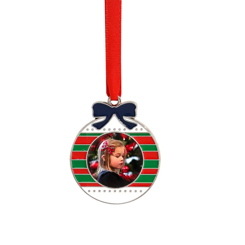 Xmas Decoration - Metal Bauble - Image 3